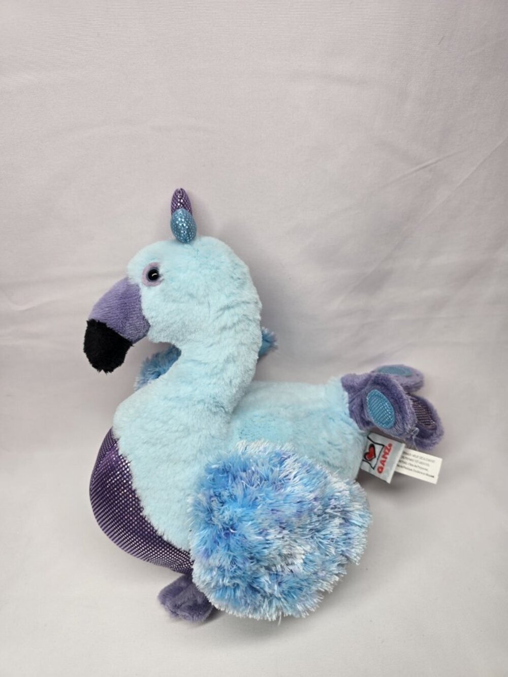 Ganz Webkinz BLUFADOODLE Bird HM453 Stuffed Animal Plush Toy NO CODE Retired